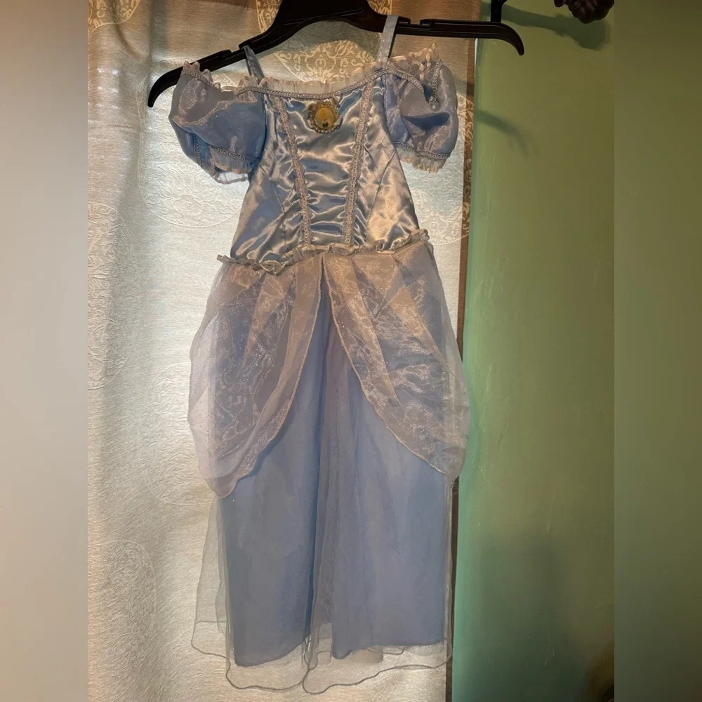 Cinderella Princess Party/Costume/Play Dress-Up /Halloween Dress Size 5/6